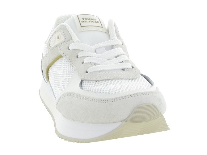 baskets et sneakers - Tendance - femme - Cuir - Blanc - Tommy hilfiger6344501_3