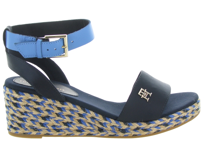 sandales et nu pieds - Corde - femme - Synthétique - Bleu - Tommy hilfiger6344801_2