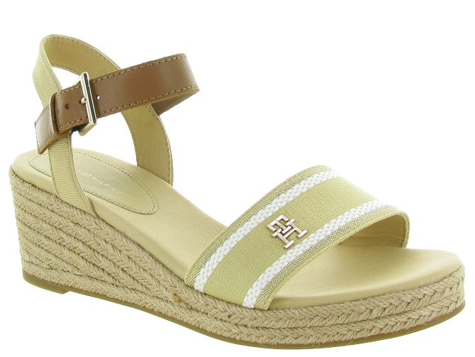 sandales et nu pieds - Corde - femme - Synthétique - Beige - Tommy hilfiger6344901_2