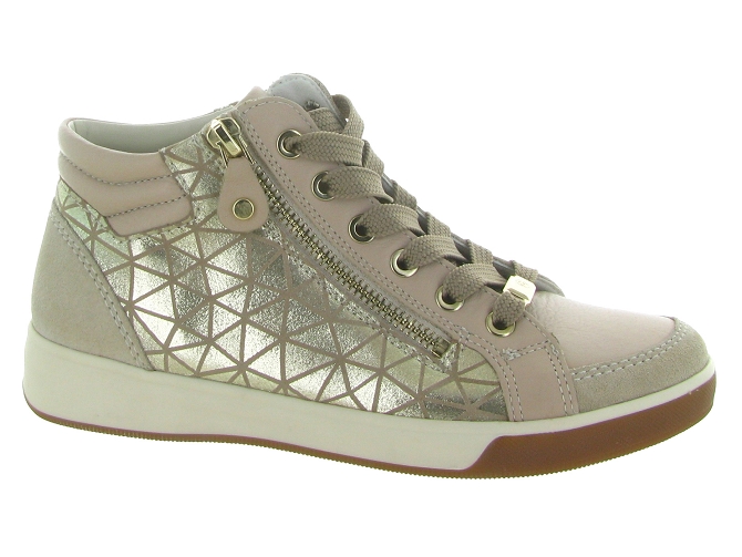 baskets et sneakers - Confort - femme - Cuir - Beige - Ara