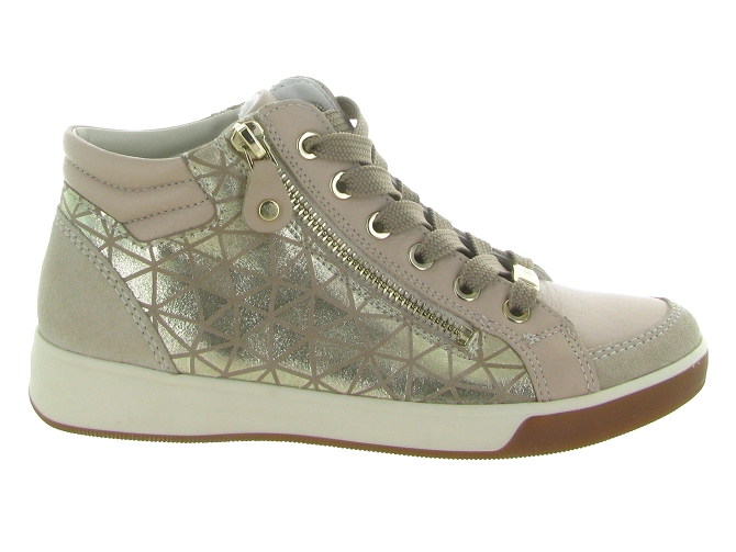 baskets et sneakers - Confort - femme - Cuir - Beige - Ara6347201_2