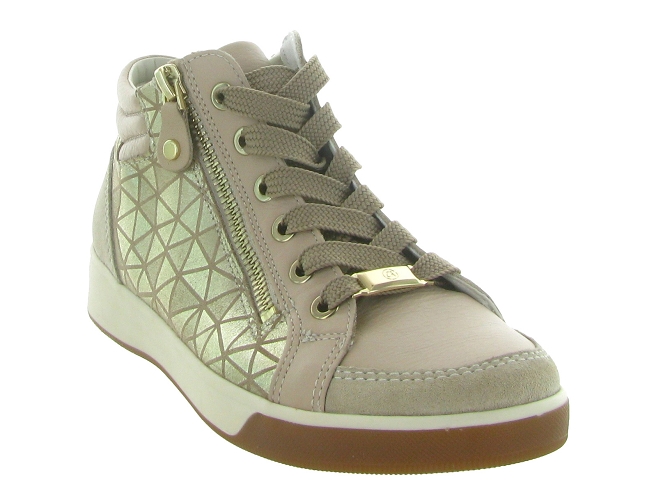 baskets et sneakers - Confort - femme - Cuir - Beige - Ara6347201_3