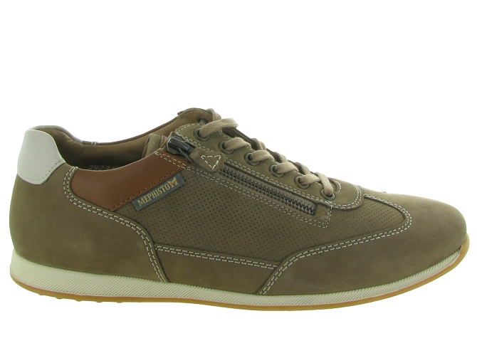 baskets et sneakers - Confort - homme - Cuir - Gris - Mephisto6348001_2