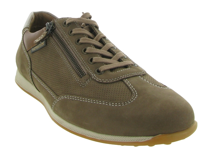 baskets et sneakers - Confort - homme - Cuir - Gris - Mephisto6348001_3