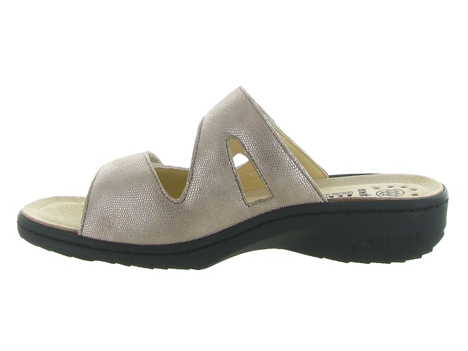 sandales et nu pieds - Mule Sabot - femme - Cuir - Taupe - Mephisto6348501_4