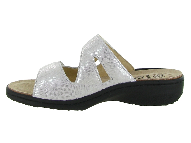 sandales et nu pieds - Mule Sabot - femme - Cuir - Blanc - Mephisto6348502_4