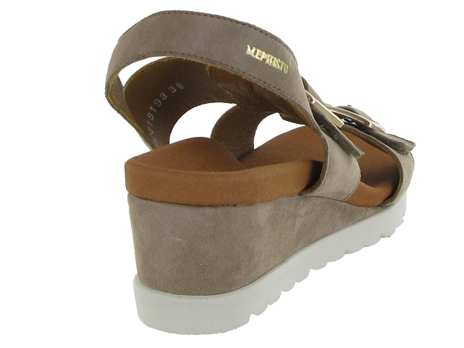 sandales et nu pieds - Confort - femme - Nubuck - Gris - Mephisto6349401_5