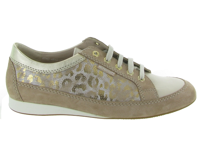 chaussures a lacets - Lacets détente - femme - Cuir - Taupe - Mephisto6349901_2