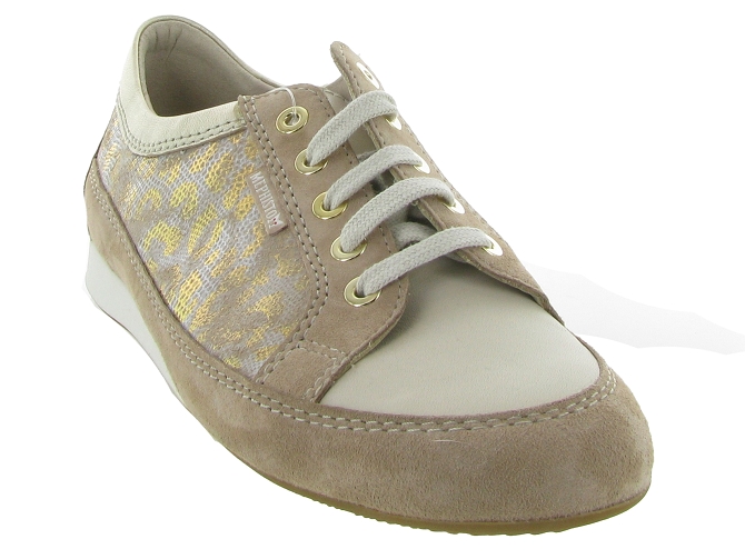 chaussures a lacets - Lacets détente - femme - Cuir - Taupe - Mephisto6349901_3