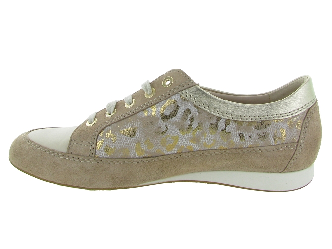 chaussures a lacets - Lacets détente - femme - Cuir - Taupe - Mephisto6349901_4