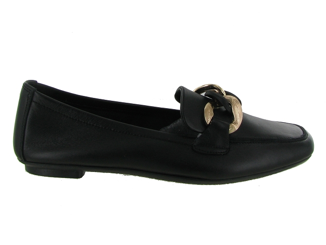 mocassins - Elégant - femme - Cuir - Noir - Reqins6352303_2