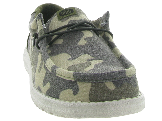 Hey dude baskets et sneakers wally camo kaki6354501_3