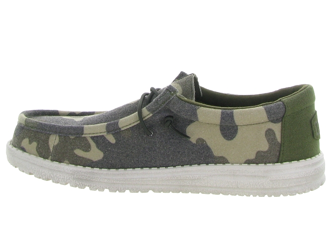 Hey dude baskets et sneakers wally camo kaki6354501_4