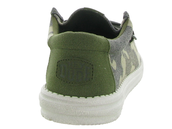 Hey dude baskets et sneakers wally camo kaki6354501_5