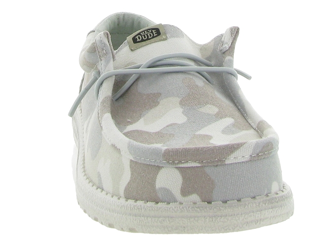 baskets et sneakers - Confort - homme - Toile  - Gris - Hey dude6354601_3