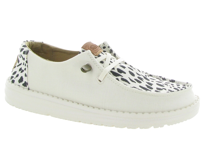 Hey dude baskets et sneakers wendy animal beige