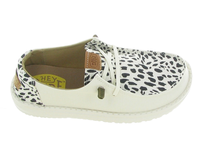 Hey dude baskets et sneakers wendy animal beige6354701_3