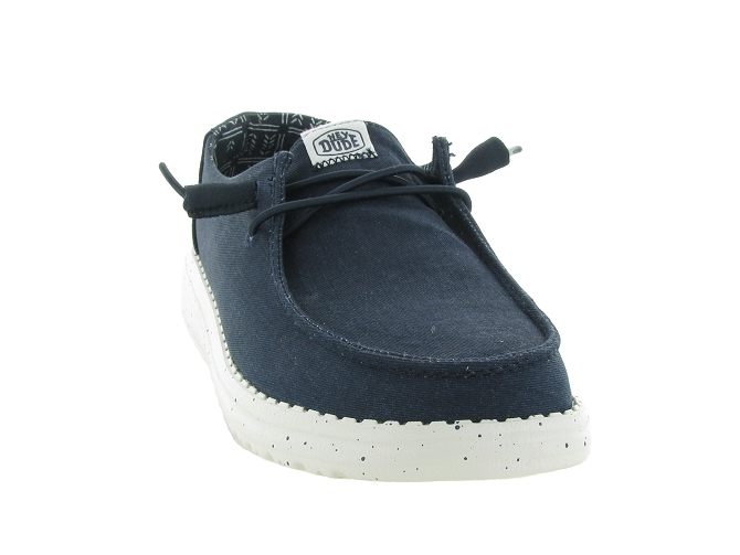 baskets et sneakers - Confort - femme - Toile Jean - Bleu - Hey dude6354901_3