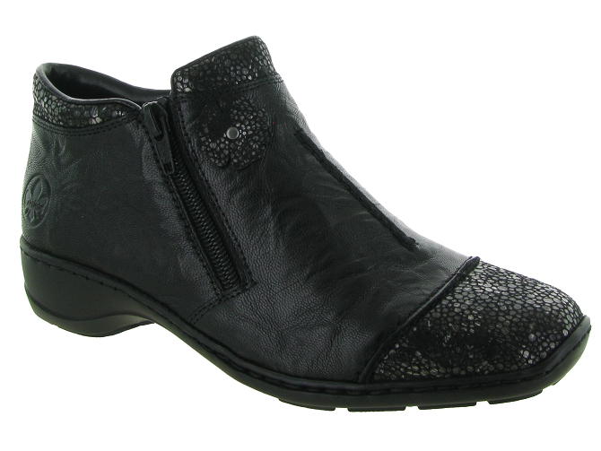 Rieker bottines et boots 58388 noir