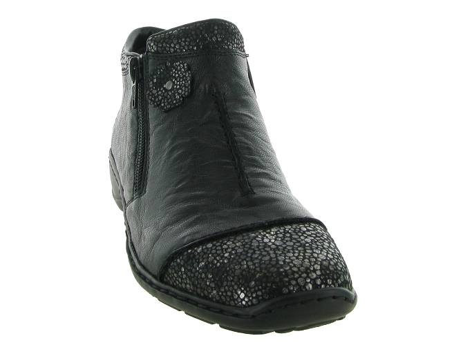 Rieker bottines et boots 58388 noir6701901_3