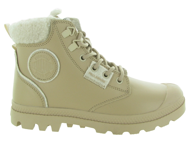 bottines et boots - Casual - femme - Nubuck - Beige - Palladium6702601_2