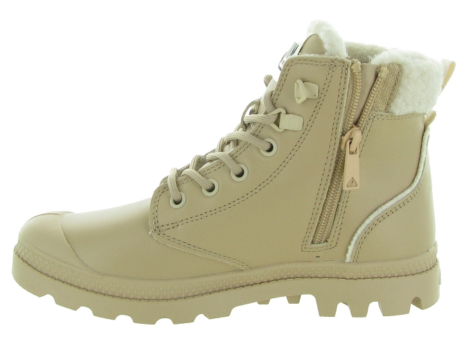 bottines et boots - Casual - femme - Nubuck - Beige - Palladium6702601_4