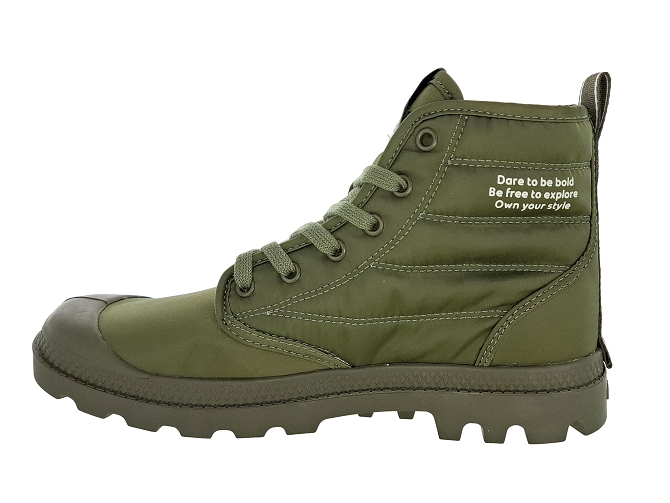 bottines et boots - Casual  - homme - Synthétique - Vert - Palladium6702804_4