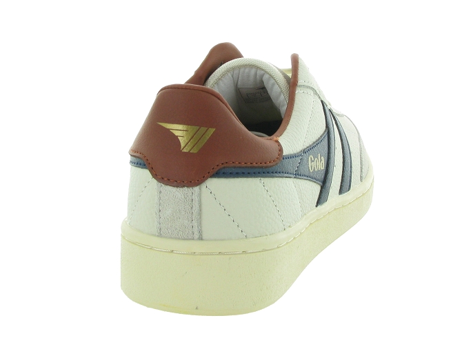 Gola baskets et sneakers contact leather blanc6703701_5