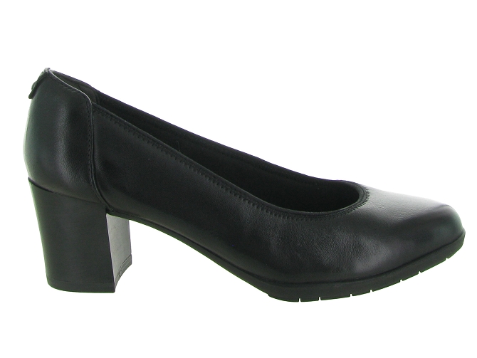 escarpins et trotteurs - Fermé - femme - Cuir - Noir - Tamaris6704601_2