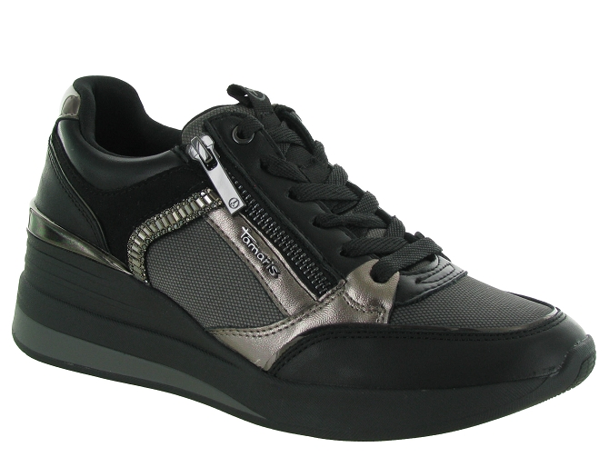 Tamaris baskets et sneakers 23703 noir