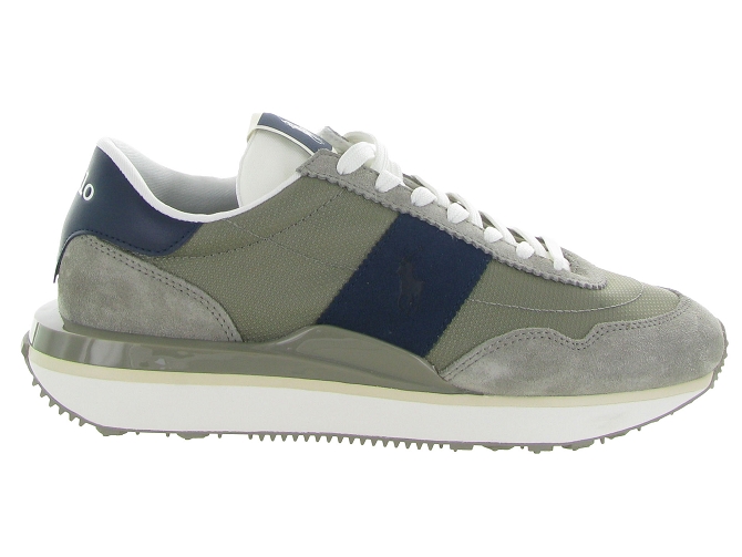 Ralph lauren baskets et sneakers train 89 pp gris6705802_2