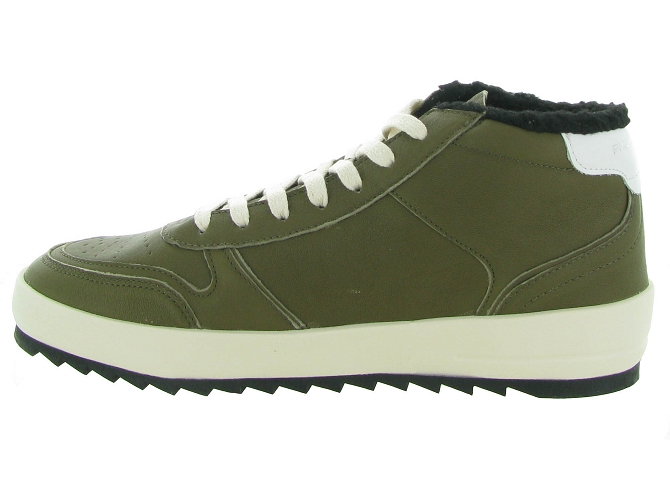 baskets et sneakers - Tendance - homme - Cuir - Kaki - Philippe model6706101_4