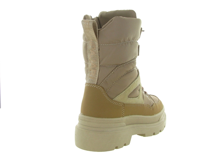 apres ski bottes fourrees - Bottine chaude - femme - Nylon - Beige - Pajar6707001_5