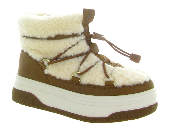 apres ski bottes fourrees - Bottine chaude - femme - Laine - Marron - Pajar