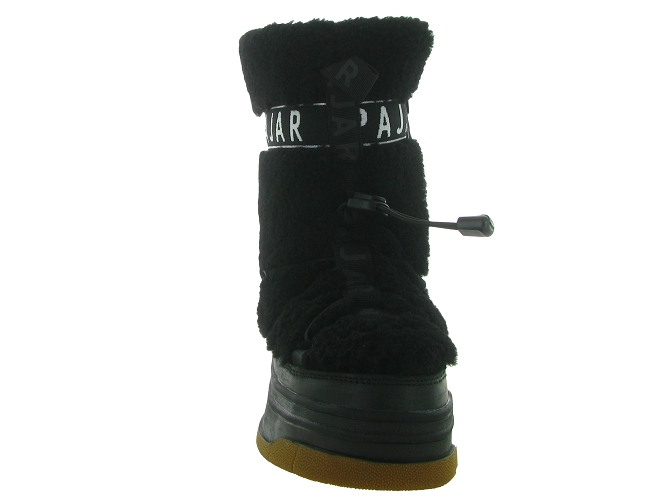 apres ski bottes fourrees - Bottine chaude - femme - Laine - Noir - Pajar6707302_3