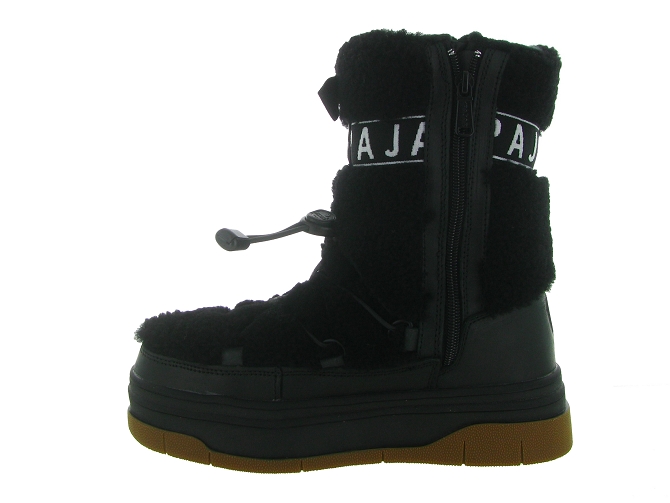 apres ski bottes fourrees - Bottine chaude - femme - Laine - Noir - Pajar6707302_4