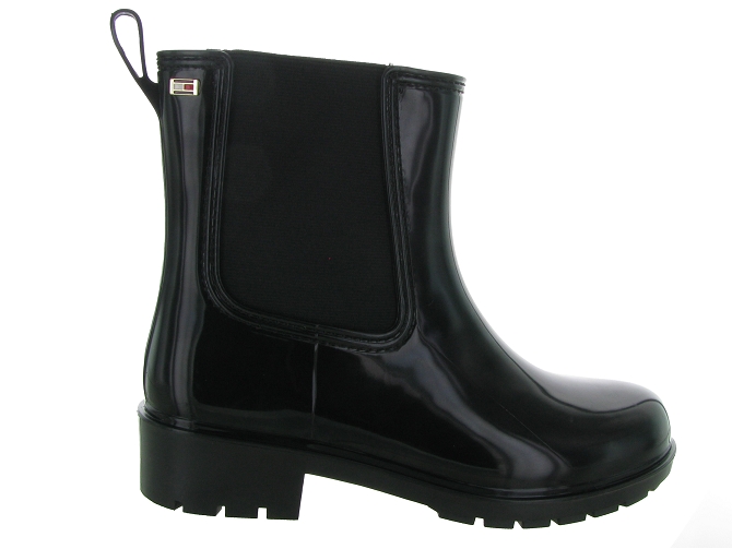 bottines et boots - Caoutchouc - femme - Caoutchouc - Noir - Tommy hilfiger6707901_2