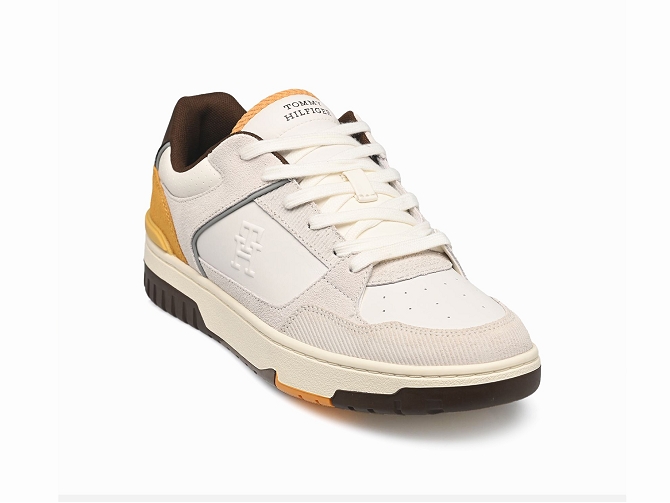 baskets et sneakers - Tendance - homme - Cuir - Blanc - Tommy hilfiger6708001_2