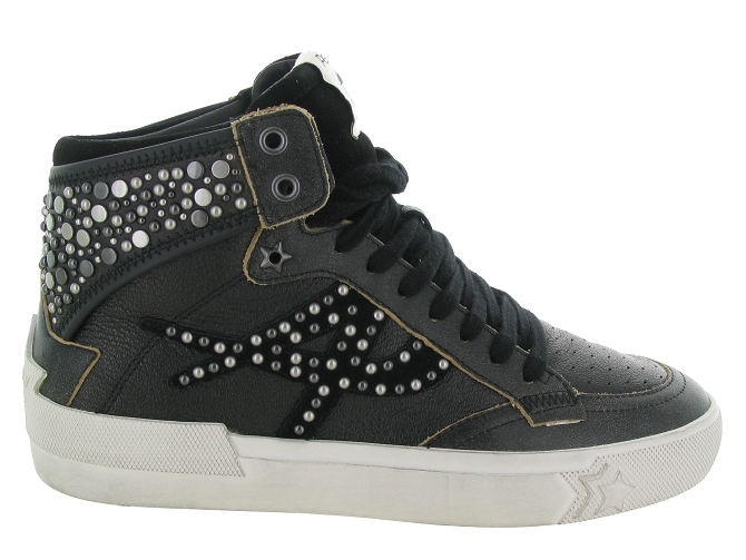 Ash italia baskets et sneakers melrose studs noir6708101_2