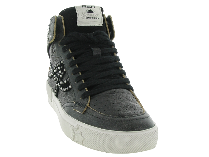 Ash italia baskets et sneakers melrose studs noir6708101_3