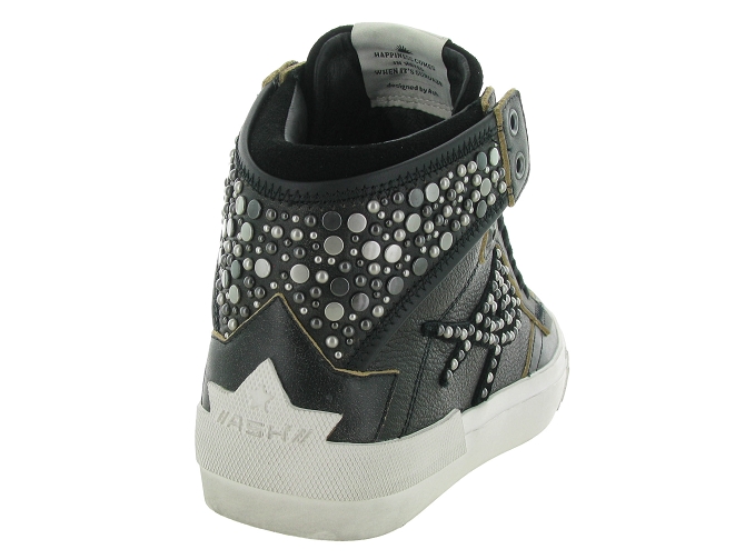 baskets et sneakers - Montante - femme - Cuir - Noir - Ash italia6708101_5