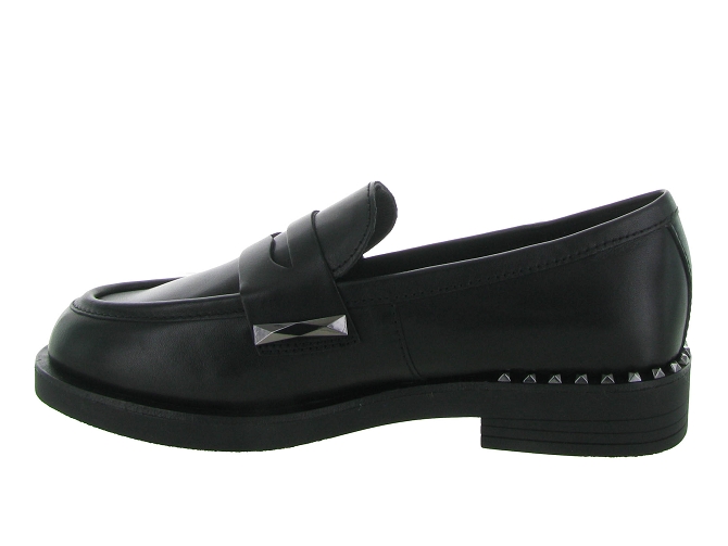 mocassins - Elégant - femme - Cuir - Noir - Ash italia6708601_4