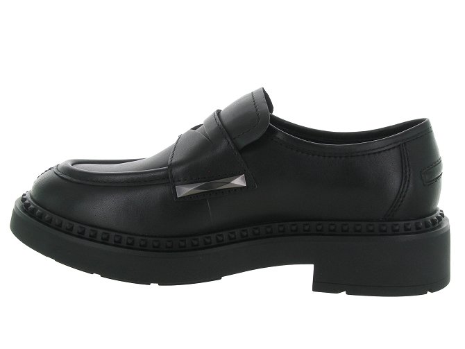 mocassins - Elégant - femme - Cuir - Noir - Ash italia6708701_4