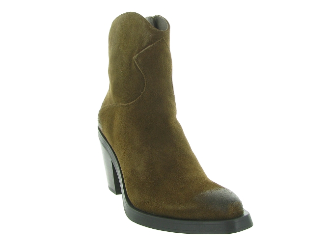 Ash italia bottines et boots judy camel6709101_3