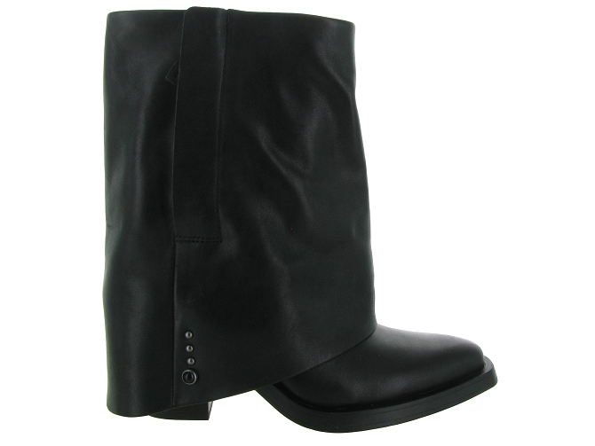 Ash italia bottines et boots jeff noir6709301_2