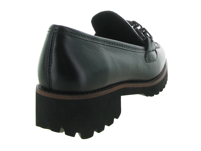 mocassins - Compensé - femme - Cuir - Noir - Ara6710003_5