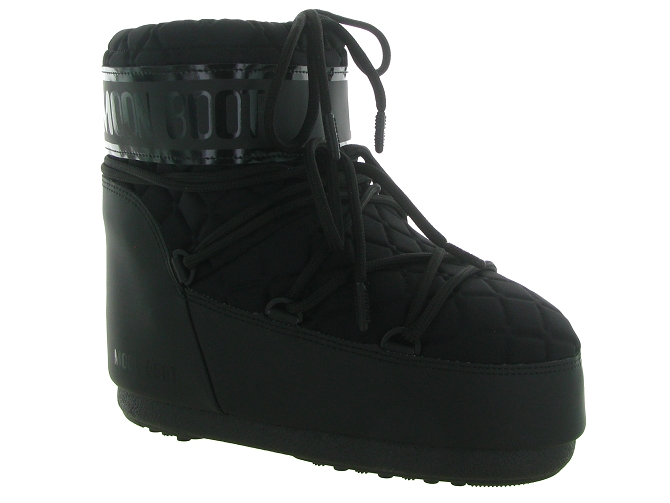 apres ski bottes fourrees - Moon boot - femme - Synthétique - Noir - Moon boot