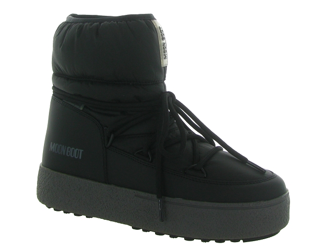 apres ski bottes fourrees -  - femme - Nylon - Noir - Moon boot