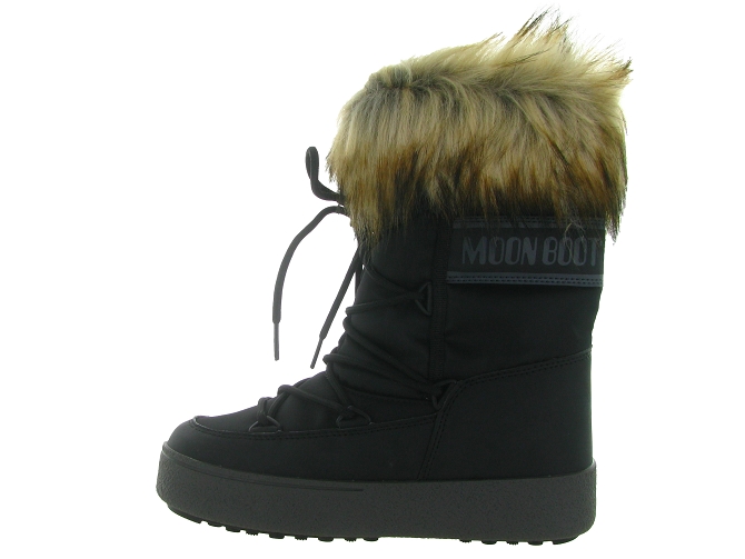 apres ski bottes fourrees - Botte de neige - femme - Nylon - Noir - Moon boot6710601_4