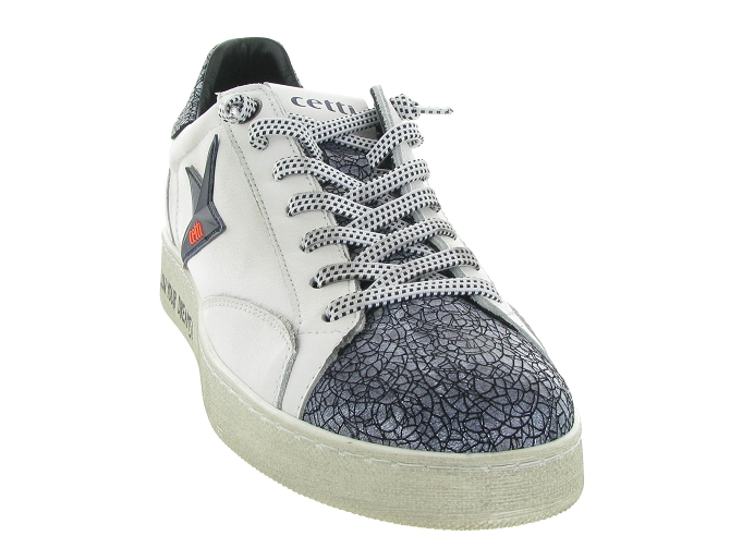 baskets et sneakers - Tendance - homme - Cuir - Bleu - Cetti6711501_3